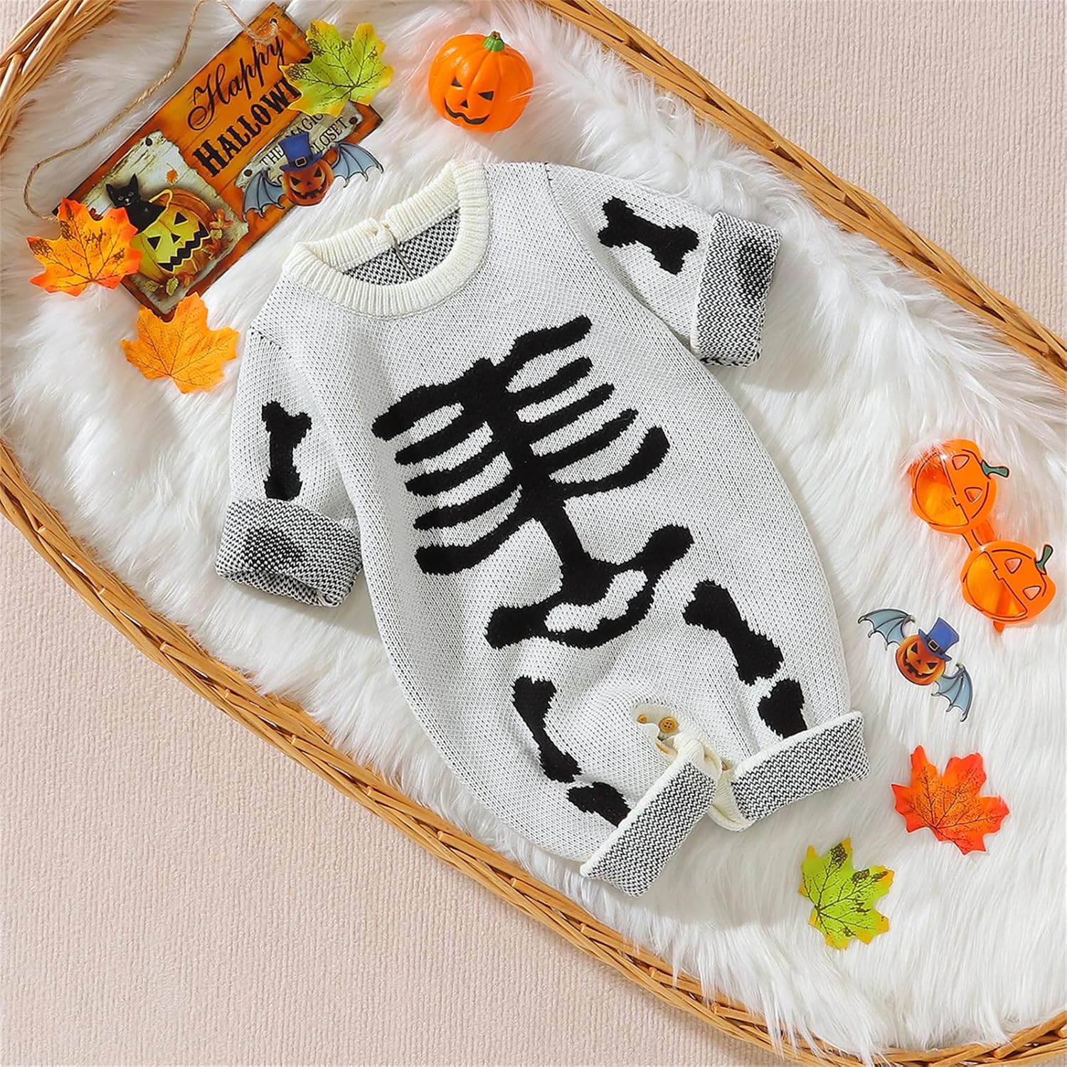Comfortable Halloween Jumpsuit for Newborns