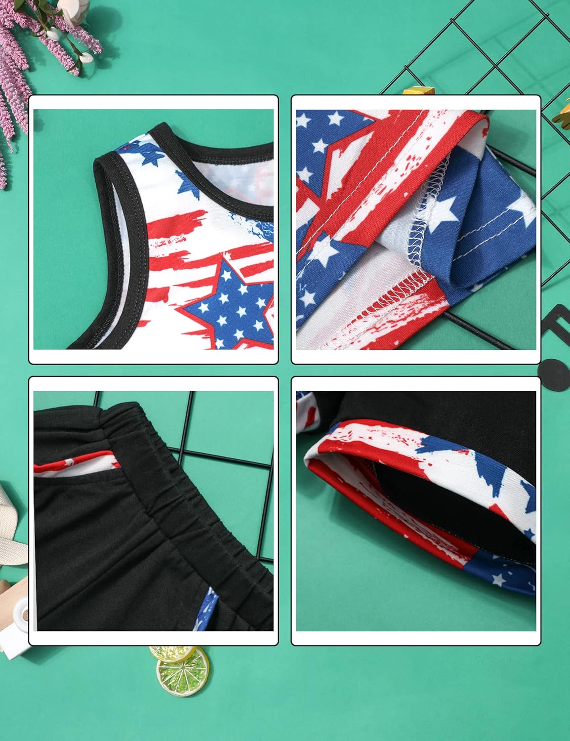 Independence Day Star Stripe Boys Set