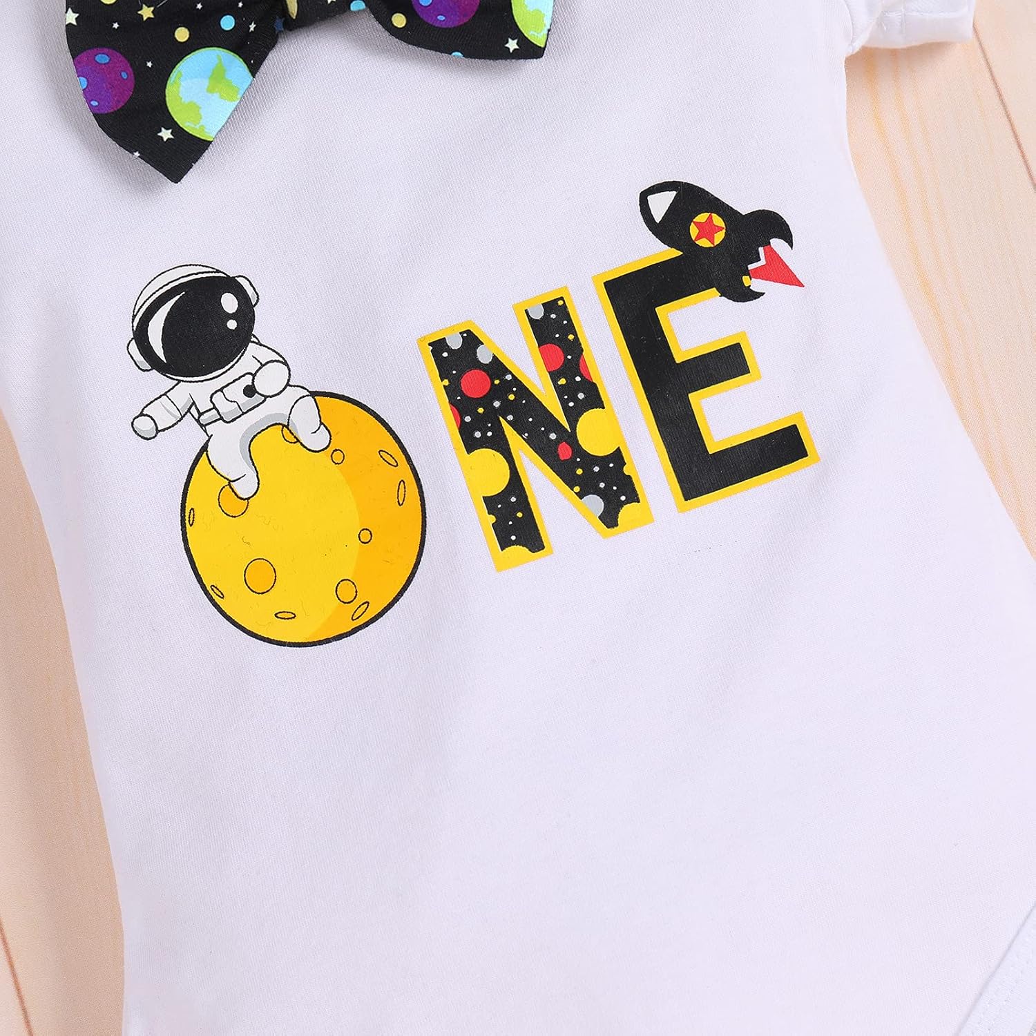 Spacesuit for Baby Boys First Birthday Party Outfit with Cake Smash