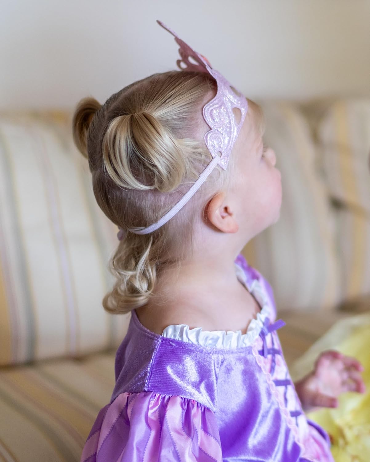 Little Adventures Soft Pink Diva Crown with Pendant for Kids