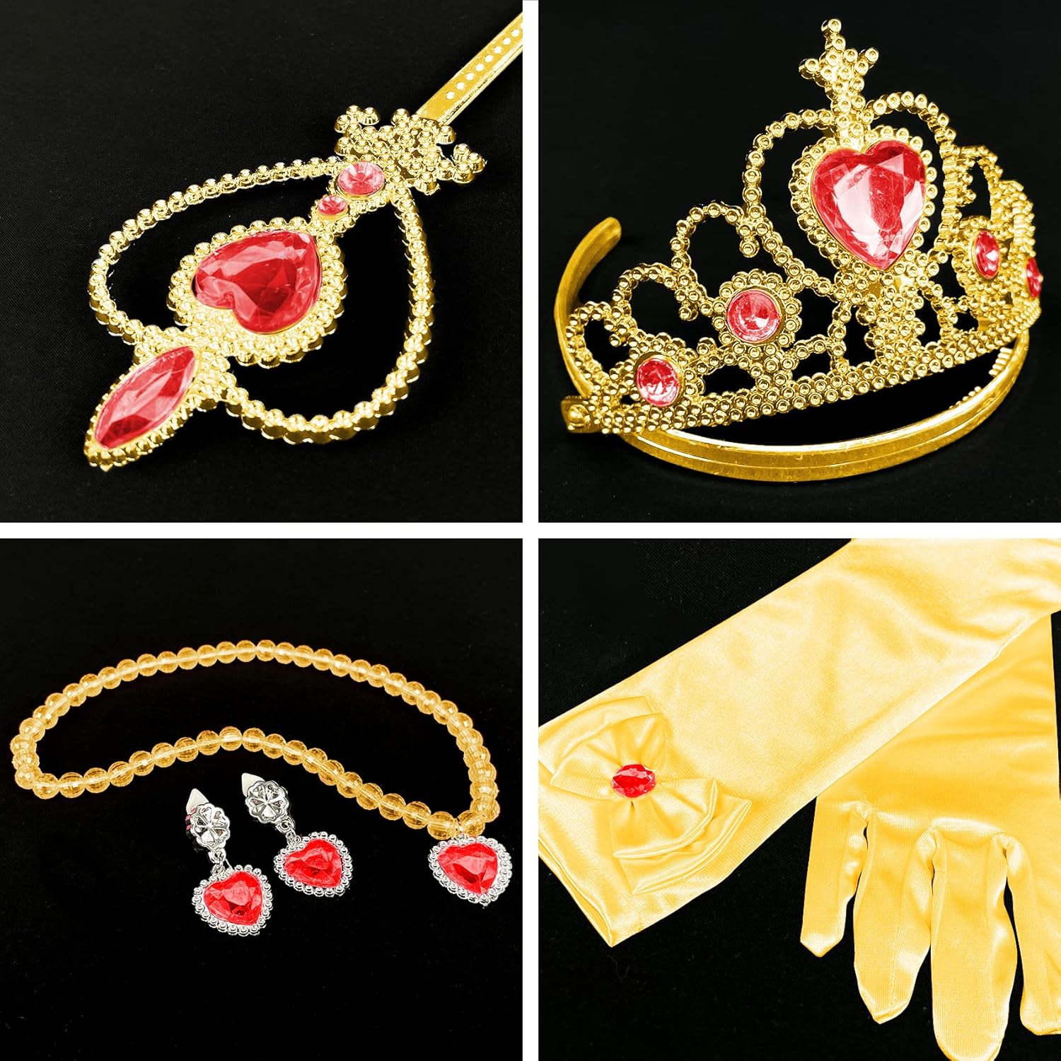 Princess Dress Up Accessories Set for Kids Girls