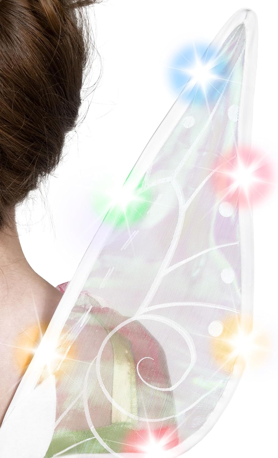 Spooktacular Butterfly Wing Lightweight Fairy Costume for Halloween and More