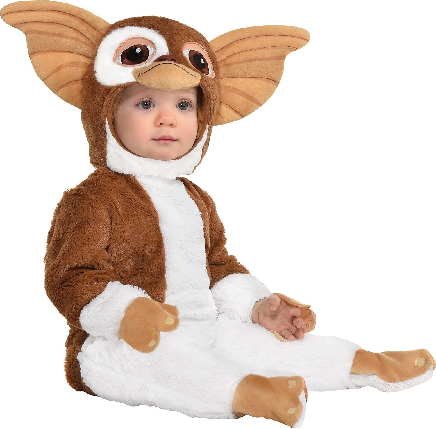 Party City Gizmo Halloween Costume for Baby 6-12M