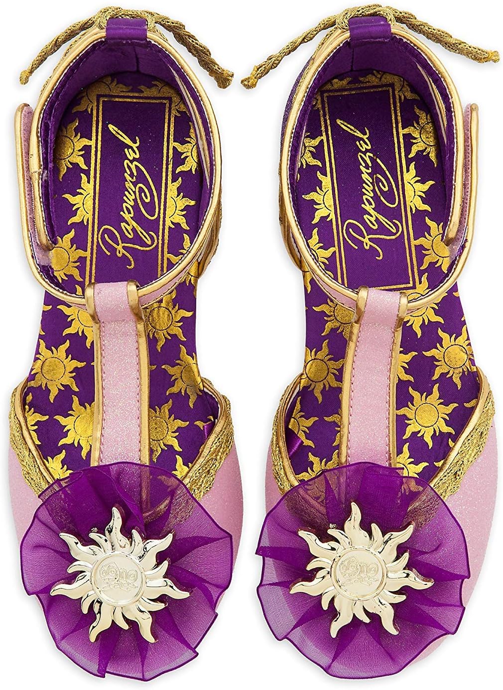 Disney Rapunzel costume shoes purple