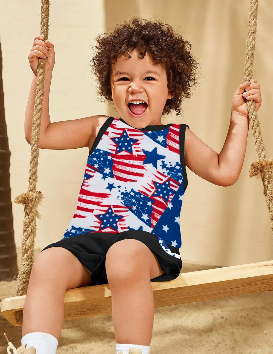 Independence Day Star Stripe Boys Set