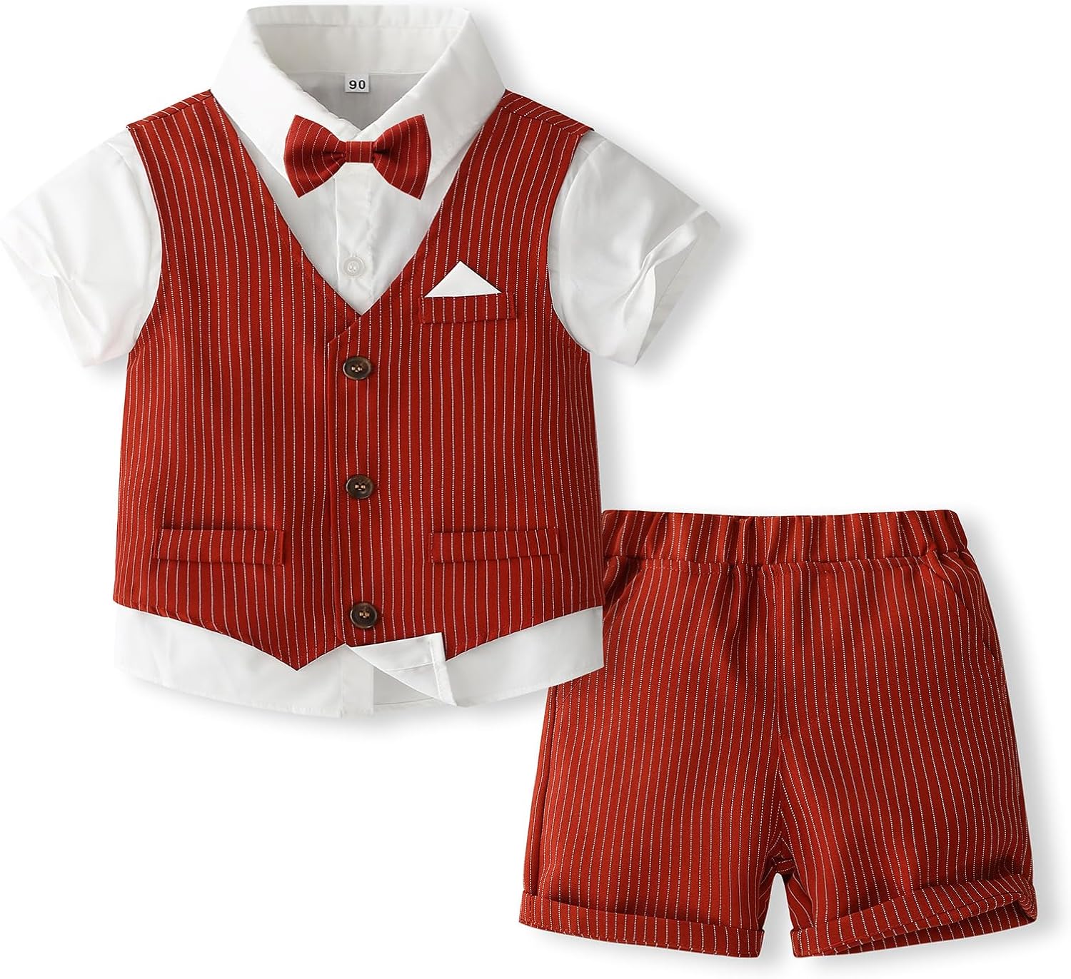 Kimocat Boys 3-Piece Comfortable Outfit for Ages 1-5