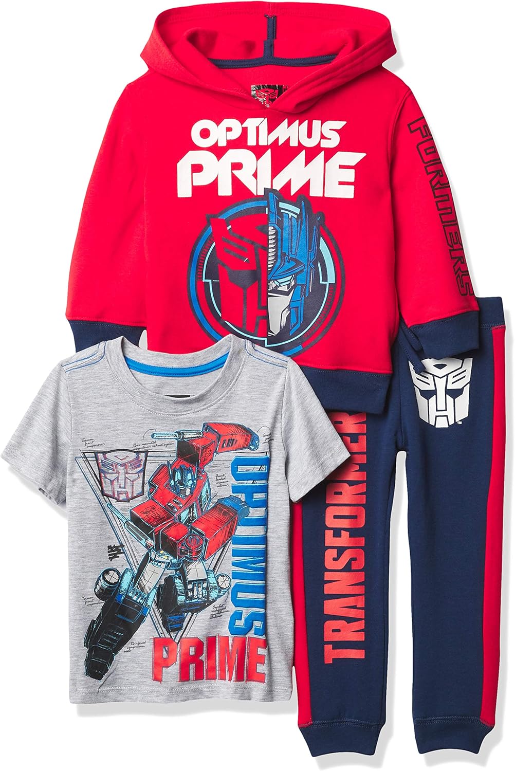 Transformers Boys 3-Piece Optimus Prime Set