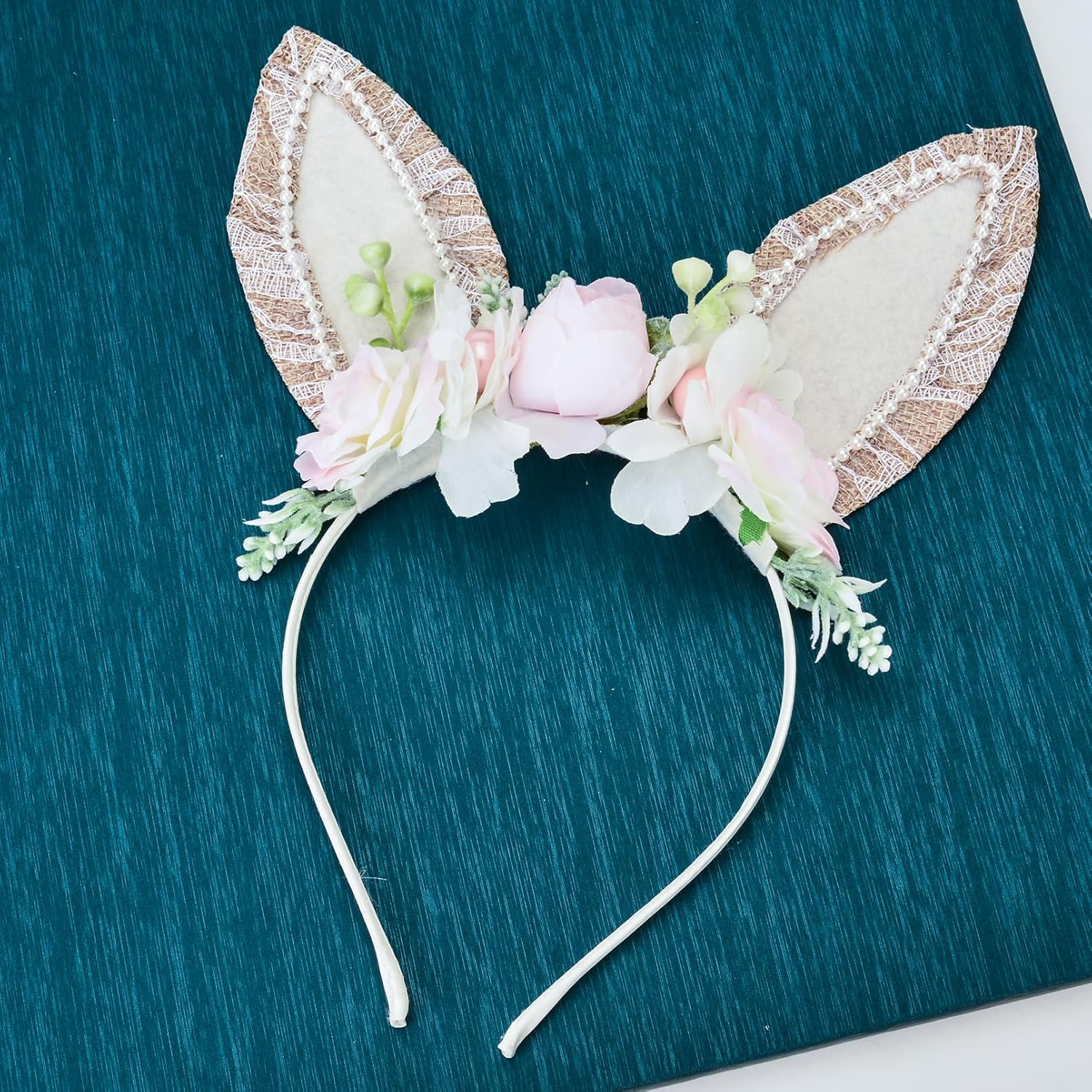 Merroyal Bunny Ears Headband