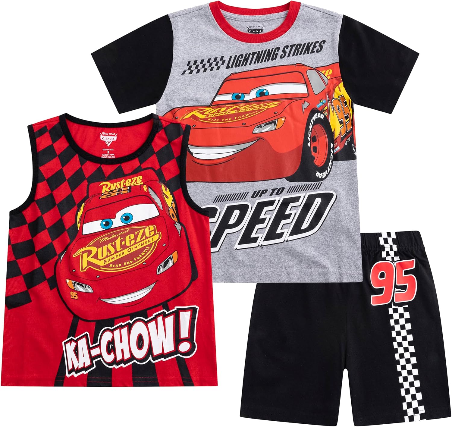 Disney Cars Lightning McQueen Action Set For Boys