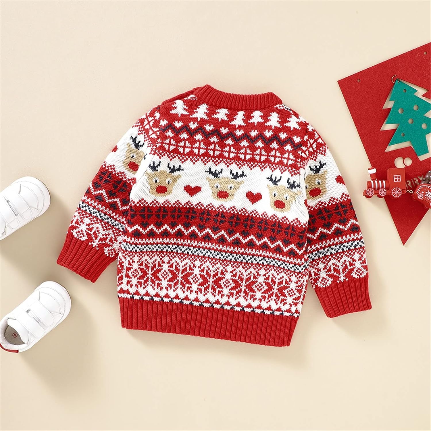 DeerChristmasSweaterColourPop