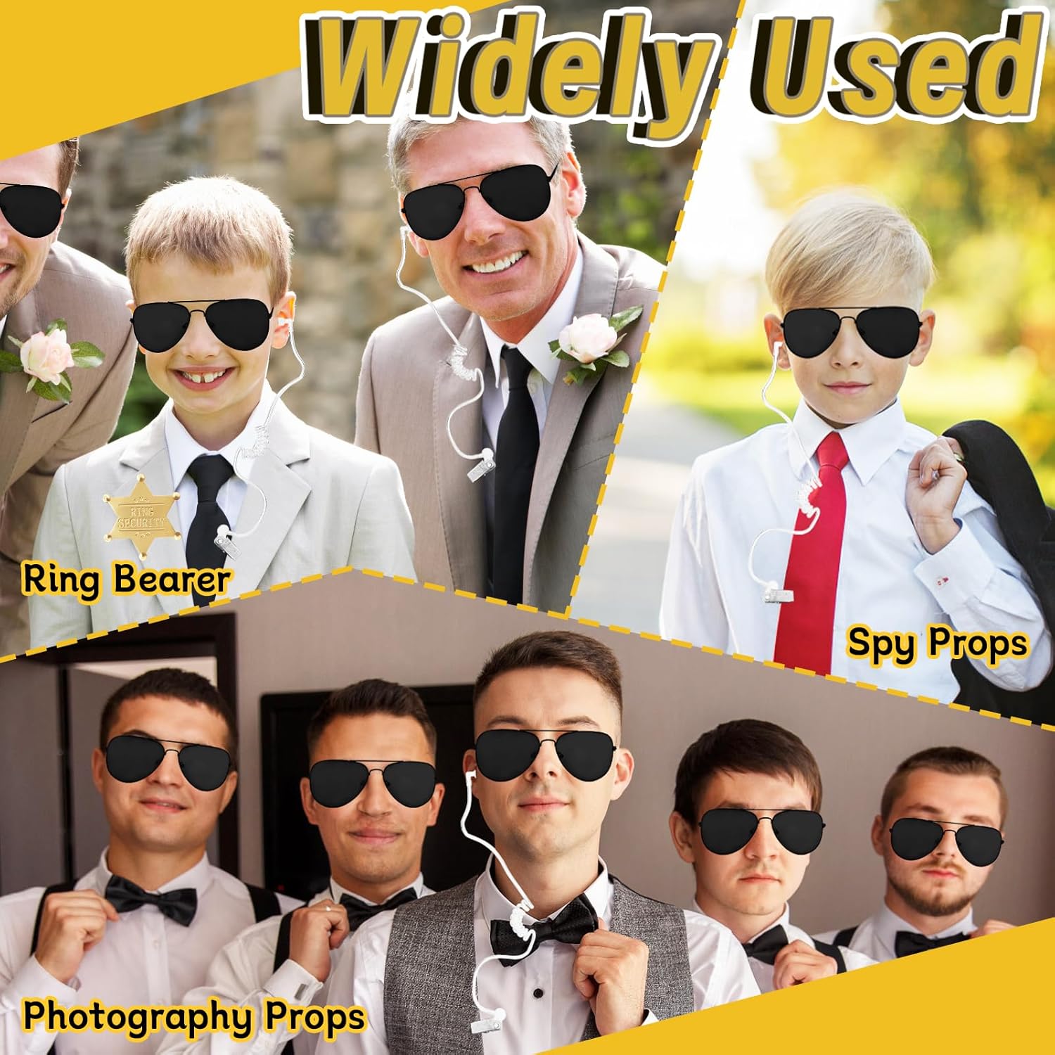 Premium Security Spy Ring Bearer Set for Kids