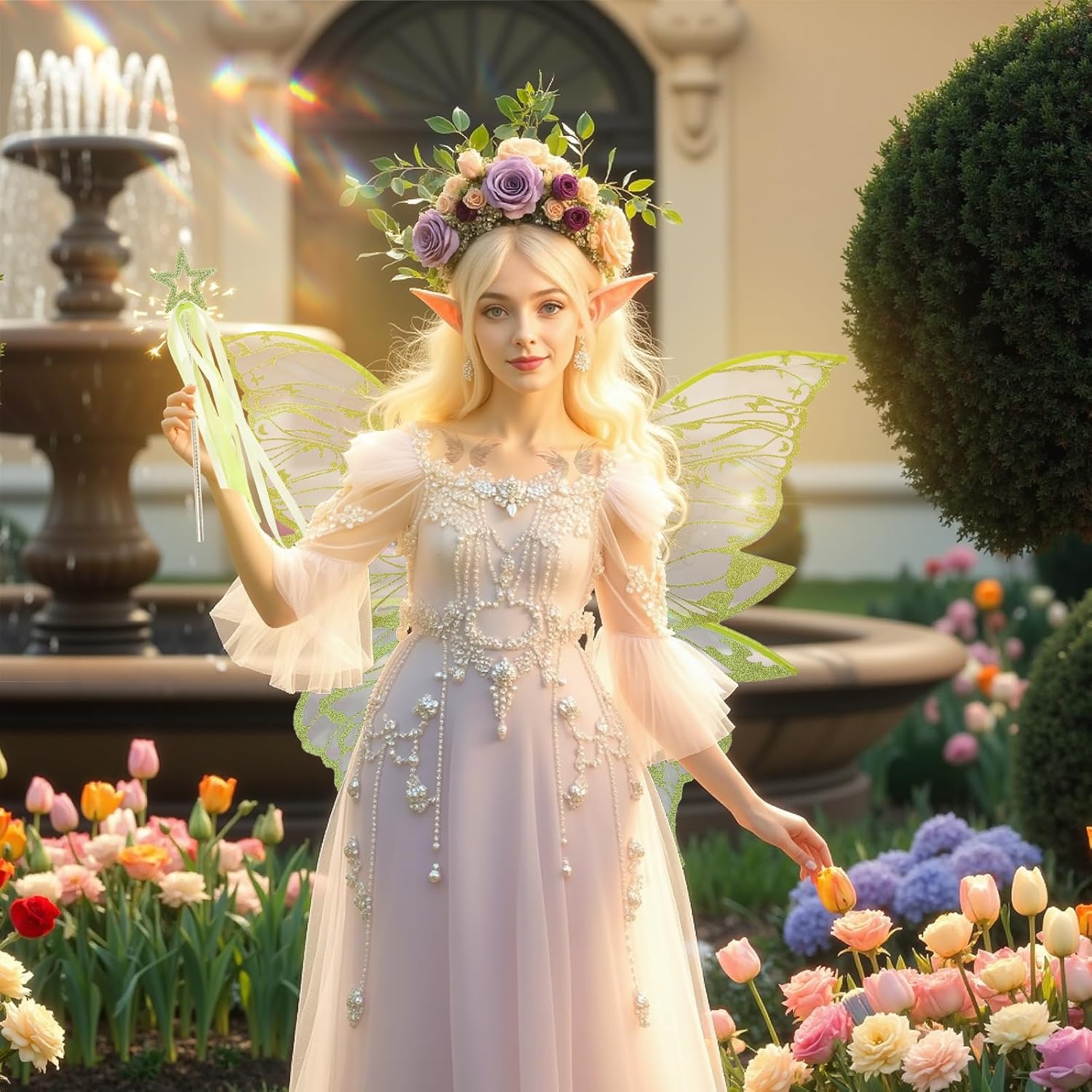 Woifunu Fairy Wings Costume Set