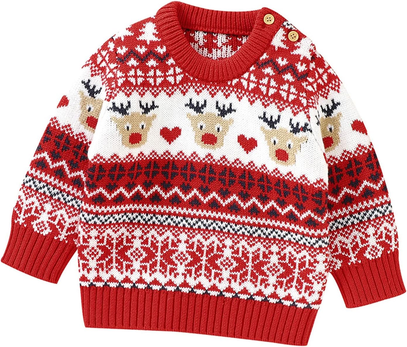 DeerChristmasSweaterColourPop