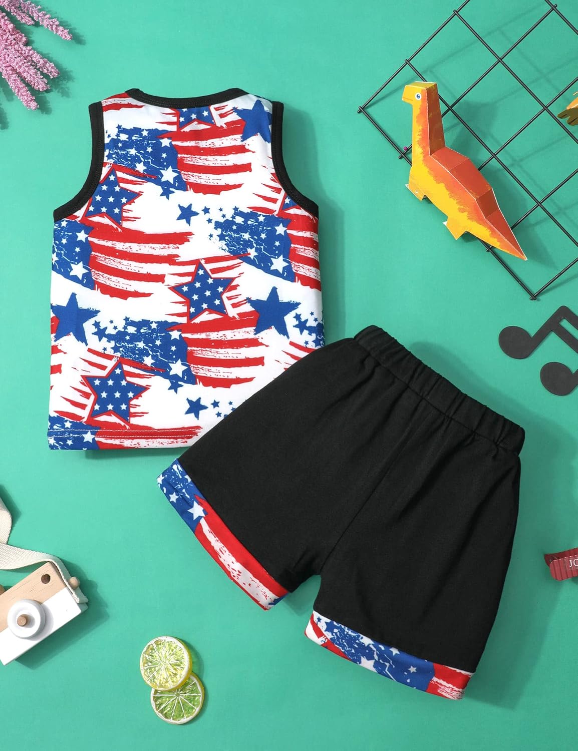 Independence Day Star Stripe Boys Set