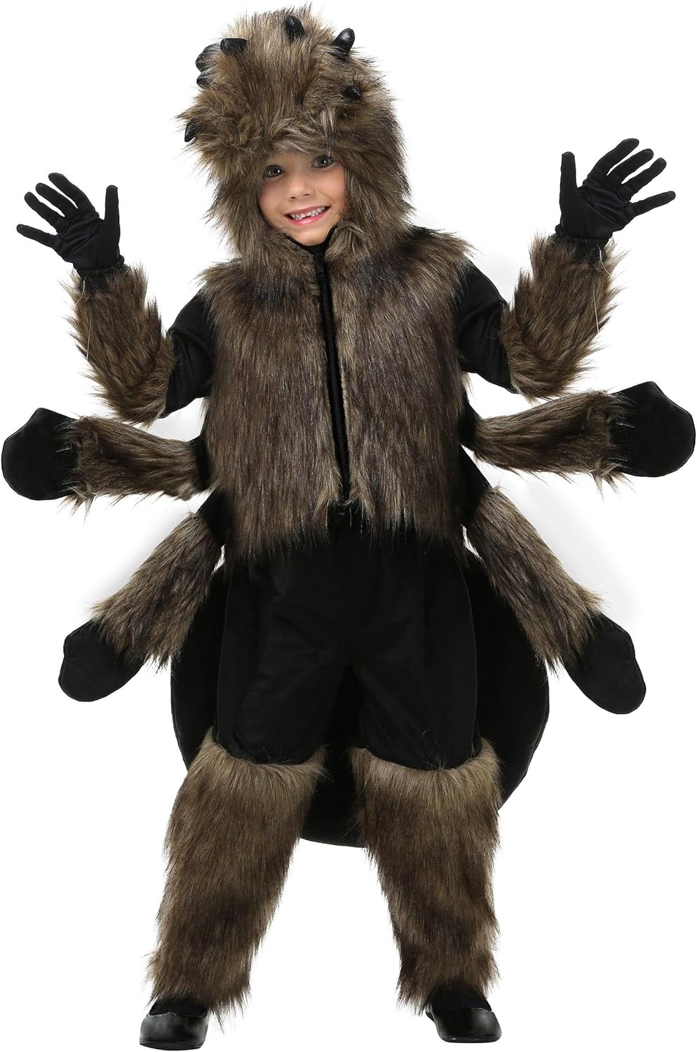 Furry Spider Costume for Toddler