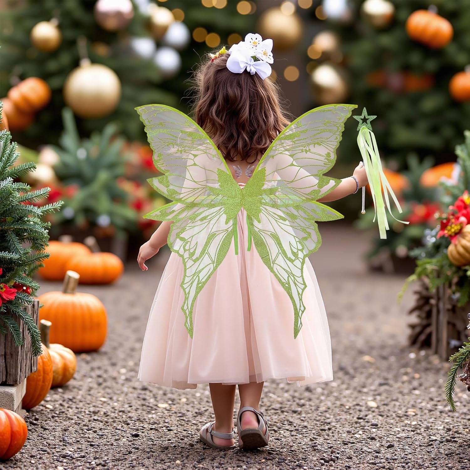Woifunu Fairy Wings Costume Set