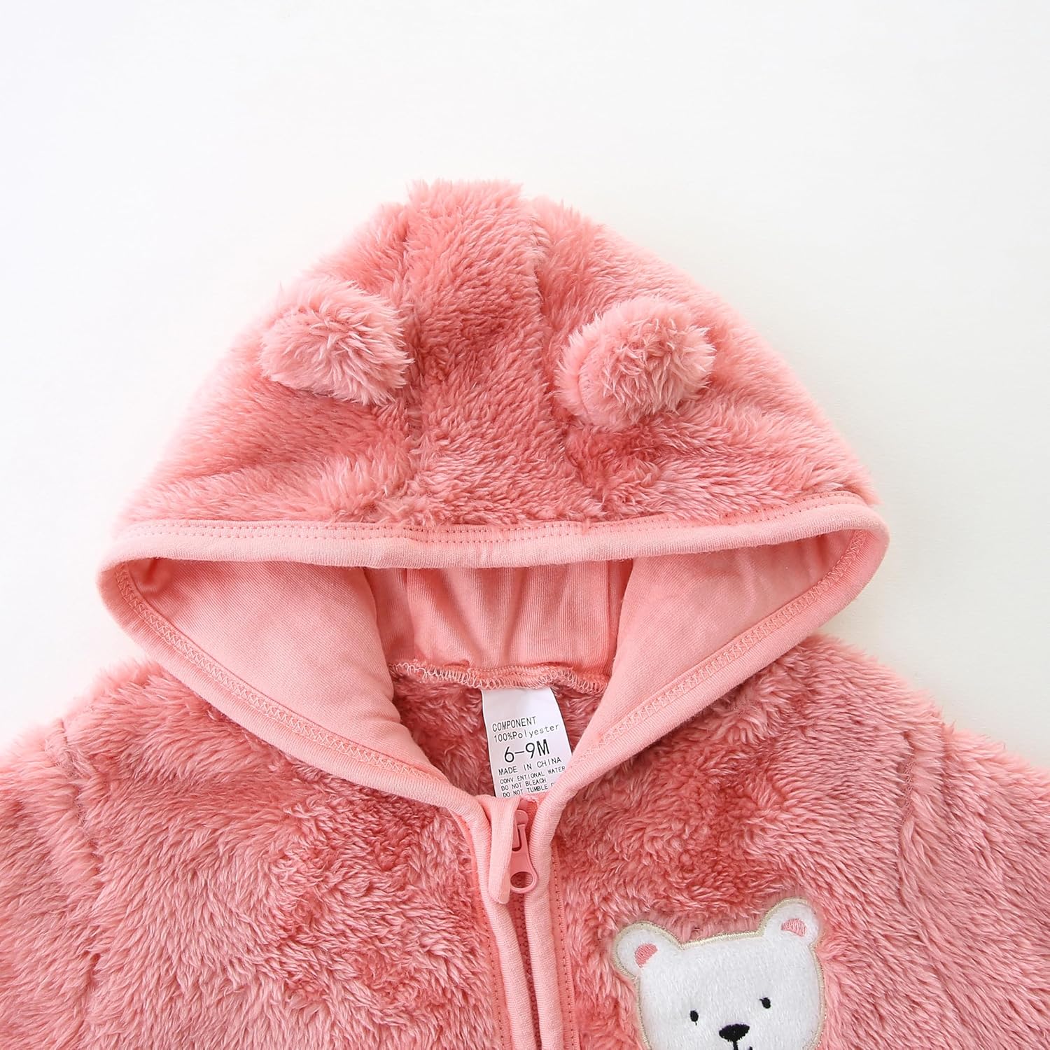 Fluffy Winter Jumpsuit for Babies