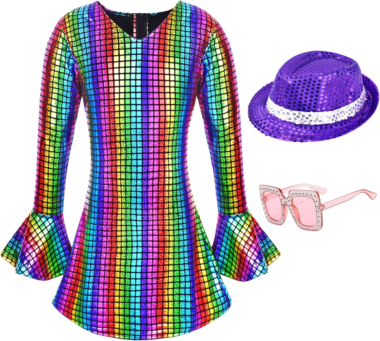 70s Disco Costume for Girls