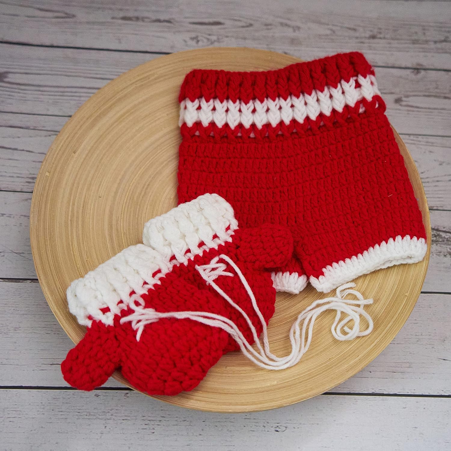 Vemonllas Newborn Photography Gloves and Pants Boys Girls Outfits