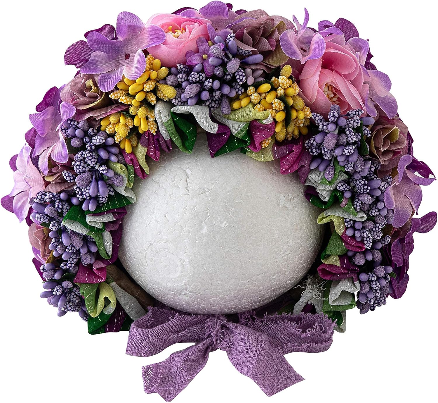 Stylish Baby Sitter Hat with Floral Design