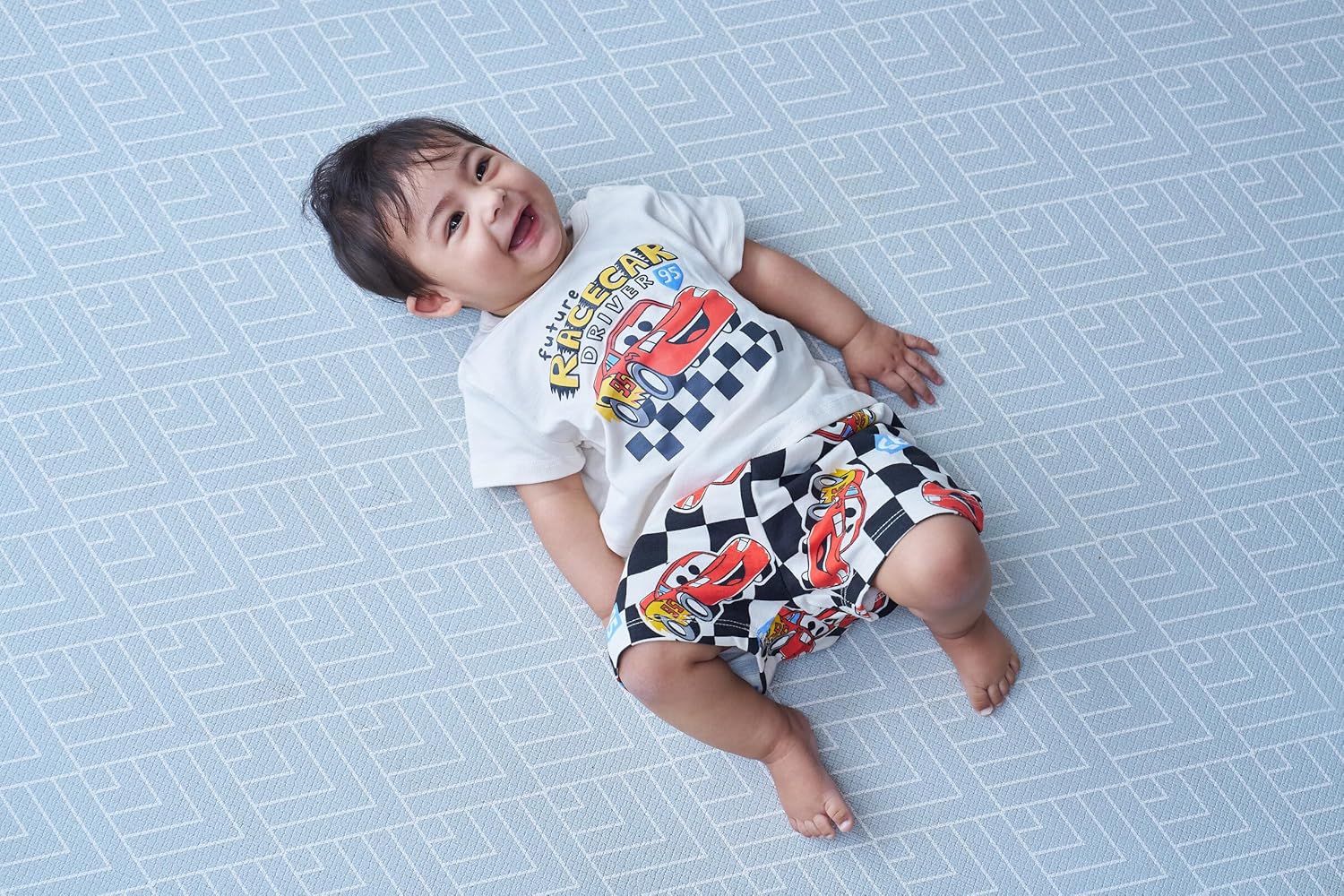 Disney Baby T-Shirt and French Terry Shorts Outfit Set