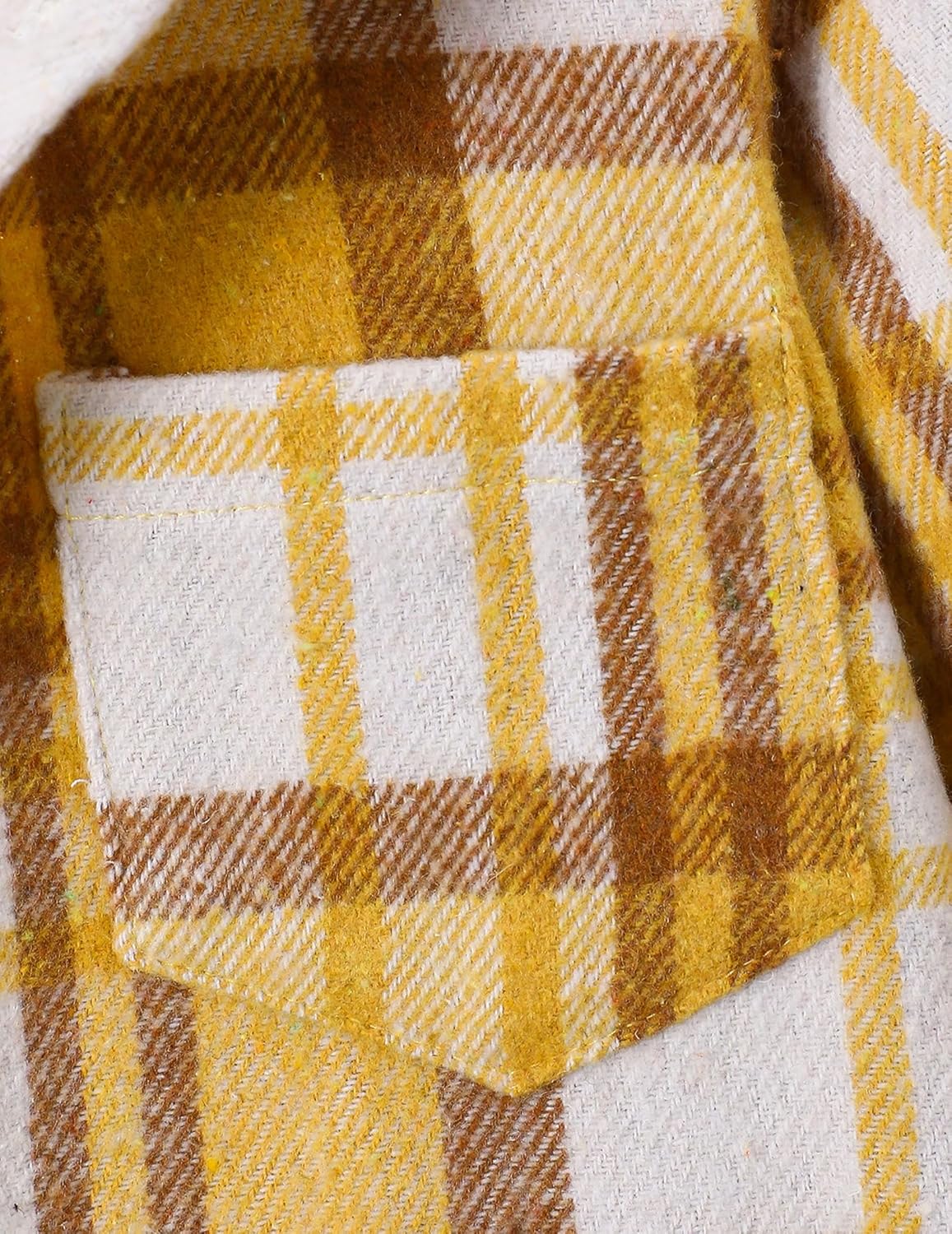 Two-Piece Flannel Plaid Set for Kids