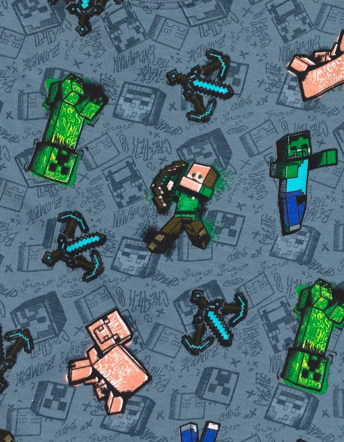 Minecraft Kids Creepers Zombie Set
