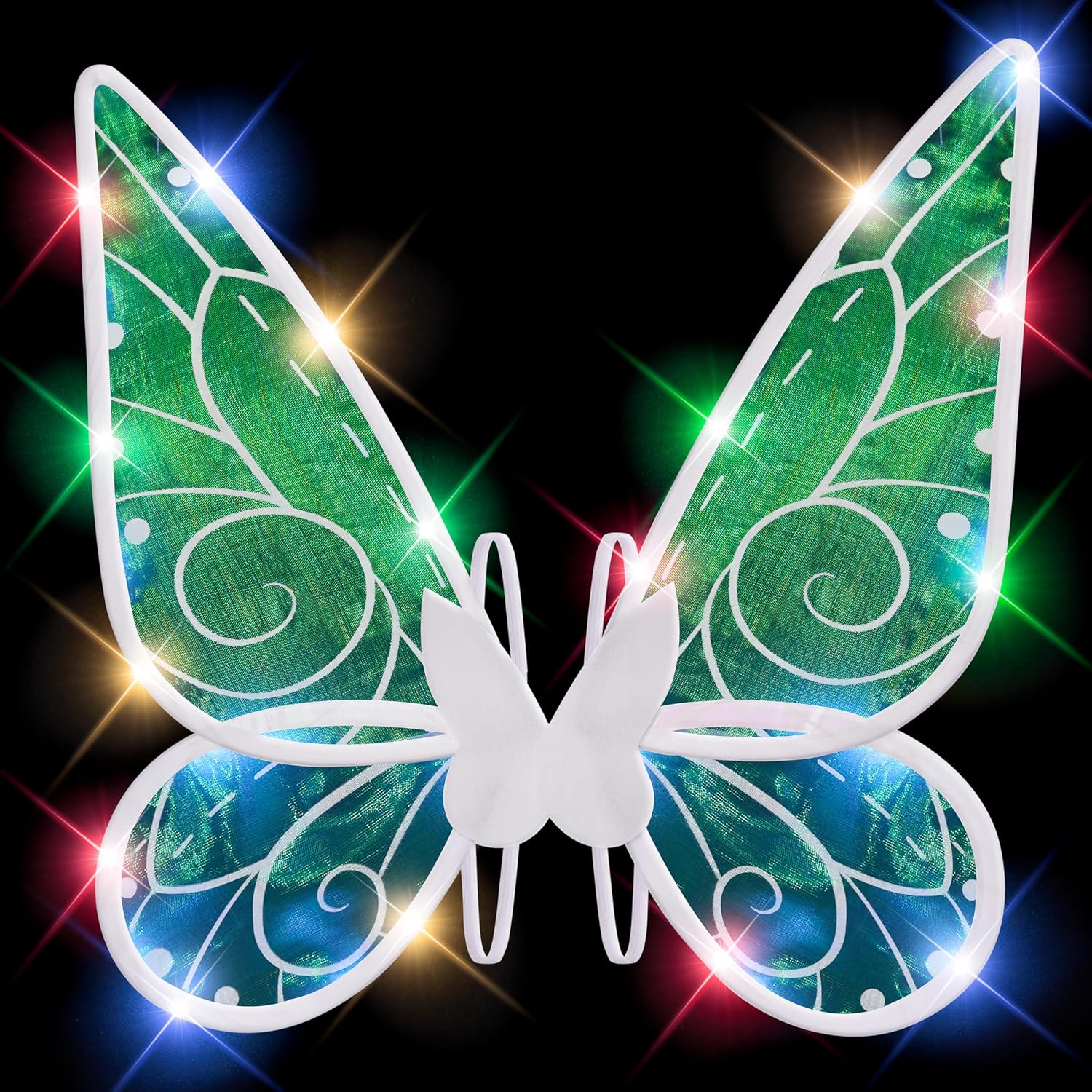 Spooktacular Butterfly Wing Lightweight Fairy Costume for Halloween and More