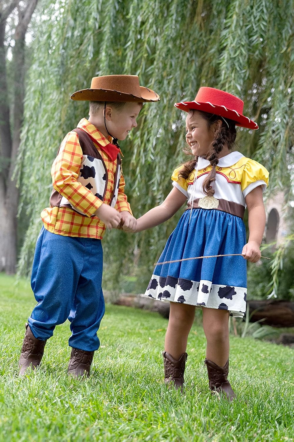 Little Adventures Costume Cowboy and Cowgirl Felt Hats for Girls